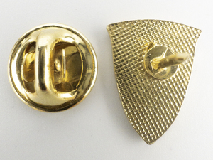 lot 198 image: 10 Year - Sons Of Norway Champleve Enamel Yellow Base Metal Lapel Pin.