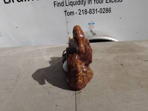lot 53 image: Vintage Horse-Shaped Ceramic Lamp