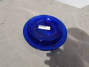 lot 197 image: Collection of Vintage Blue Glass Dishware