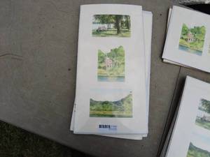 lot 228 image: Lot of Assorted Landscape Art Prints