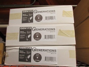 lot 33 image: Generations 17 Black Floor Stripping Pads