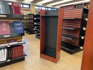lot 74 image: Bookshelf End Cap