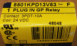 lot 56 image: Square D Plug-In GP Relay Quantity 3