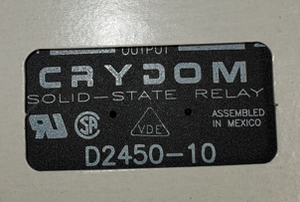 lot 58 image: Crydom Solid State Relay Quantity 2