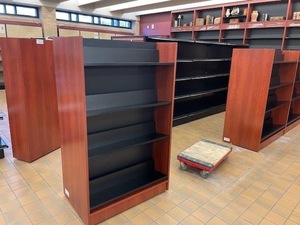 lot 72 image: Double Sided Bookshelf - Please Read Description