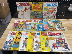 lot 28 image: Cracked Magazines