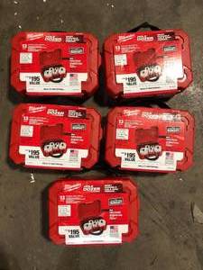 Lot of Milwaukee Hole Dozer General Purpose Bi-Metal Hole Saw Set (13-Piece)  Customer Returns See Pictures