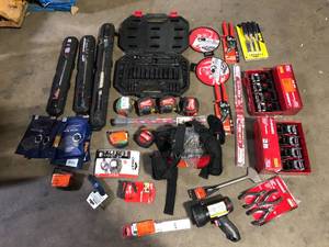 Lot of Assorted Hand Tools and Hardware Various Models and Conditions Customer Returns See Pictures