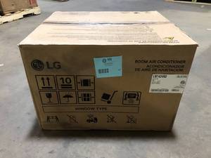 LG 14,000 BTU 115-Volt Window Air Conditioner Cools 700 Sq. Ft. with Remote in White  Customer Returns See Pictures