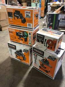 Lot of Assorted WetDry Shop Vacs and Hardware Various Models and Conditions  Customer Returns See Pictures