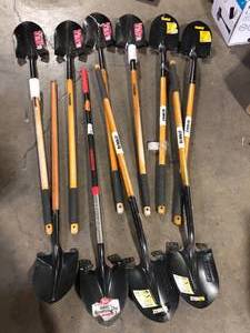 Lot of Assorted Shovels Varius Models and Conditions Customer Returns See Pictures