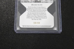 lot 33 image: 2024 Press Pass Premium Drake Maye #R-37 Rookie Card 9899  Only 99 Exist