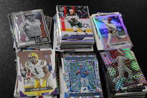 lot 83 image: Mixed Sports Fun Lot of Rookies - Stars - Parallels  250 Cards