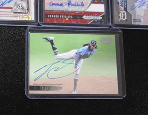 lot 134 image: Mixed Year Baseball Card Autograph Lot  7 Autographs w Tyler Glasnow