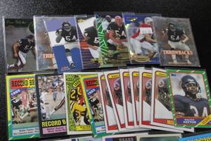 lot 161 image: Urlacher - Payton - Hester Chicago Bears Football Card Lot  24 Cards