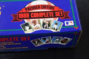 lot 182 image: 1989 Upper Deck Baseball Factory Sealed Complete Set  Ken Griffey Jr. Rookie Card