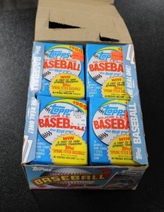 lot 189 image: 1989 Topps Baseball Hobby Box