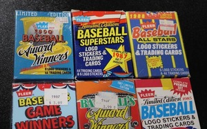 lot 202 image: Mixed Year Fleer Baseball Box Set Lot  7 Boxed Sets
