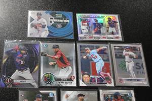 lot 60 image: Minnesota Twins Royce Lewis Baseball Card Lot  9 Cards w 4 Rookie Cards