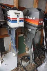 lot 52 image: Evinrude 6 hp Outboard Motor