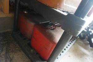 lot 70 image: 3 Metal Marine Gas Cans