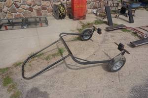 lot 79 image: 2 Wheel Snowmobile Moving DollyCart