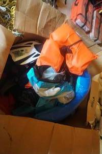 lot 138 image: Lot of Recreation Inflatables and SnorkelingScuba Items