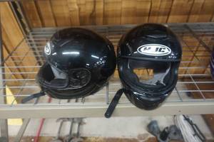 lot 180 image: 2 - HJC Brand Full Face Shield MotorcycleSnowmowbile Riding Helmets