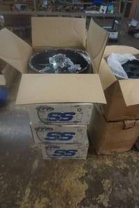 lot 208 image: 4 - ITP Brand SS Black Alloy ATV Rims
