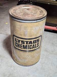 lot 30 image: 20 x 33 Lystads Chemicals Barrell