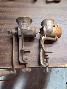 lot 40 image: Hibbard Spencer & Russwin Meat Grinder