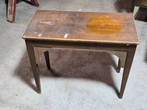 lot 77 image: Organ Bench Ready for Restoration or Decor
