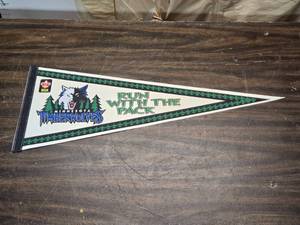lot 95 image: Minnesota Timberwolves Banner Run with the Pack