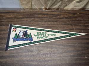lot 96 image: Minnesota Timberwolves Banner Run with the Pack
