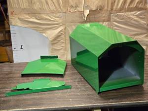 lot 143 image: Large John Deere Mailbox - May need additional fasteners