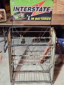 lot 204 image: Interstate Batteries Display Rack