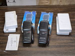 lot 217 image: Lot of 2 New in Box Realistic TRC-91 Walkie Talkies