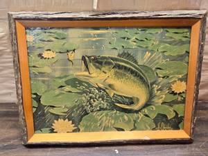 lot 247 image: Pride of the Lillies -Les Kouba Print or Litho from 1951