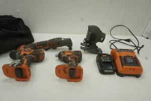 lot 88 image: Rigid cordless tool set