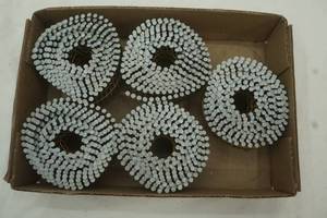 lot 94 image: coil ring shank nails