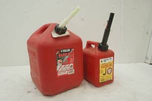 lot 144 image: gasoline containers