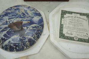 lot 215 image: Decor, collector plate