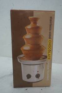 lot 249 image: Chocolate fondue fountain