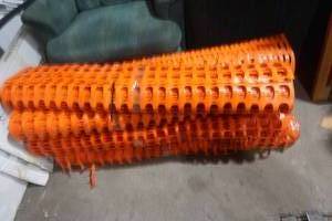 lot 258 image: plastic snow fence