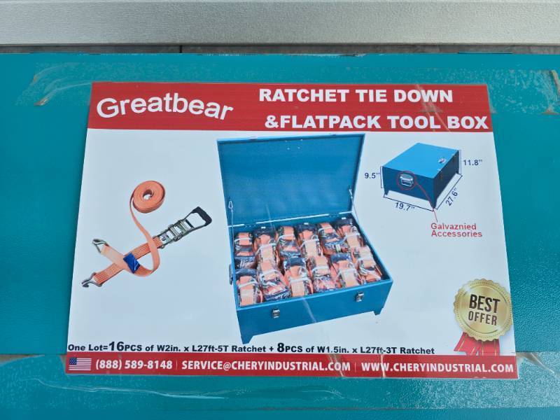 Great Bear Ratchet Strap Set