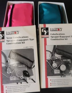 2 NEW IN BOXES BLOOD PRESSURE CUFFS WITH SCOPES