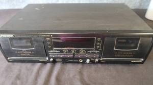 PIONEER STEREO DOUBLE CASSETTE  CD DECK