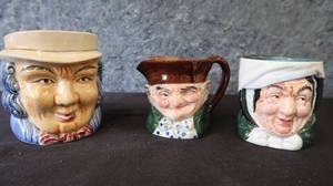 OCCUPIED JAPAN FACE MUG PLUS 2 OTHERS