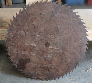 VINTAGE SAW BLADE