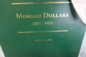 3 MORGAN SILVER DOLLAR ALBUMS (NEW)